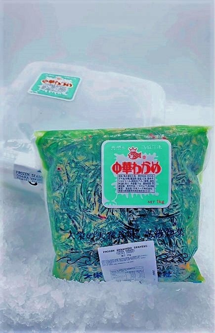 Frozen Seaweed Salad 1kg - 冷冻海藻沙拉 1kg
