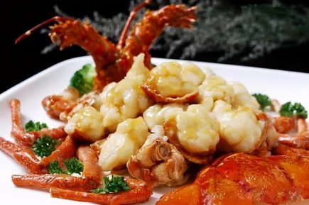 Cooked Live Lobster (800-950gr) - 熟活龙虾 (800-900gr)